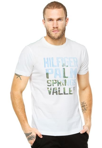 Camiseta Tommy Hilfiger Springs Valley Bege - Marca Tommy Hilfiger
