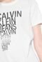 Camiseta Calvin Klein Jeans Letters Branca - Marca Calvin Klein Jeans