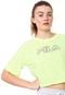 Blusa Fila Neon Amarela - Marca Fila