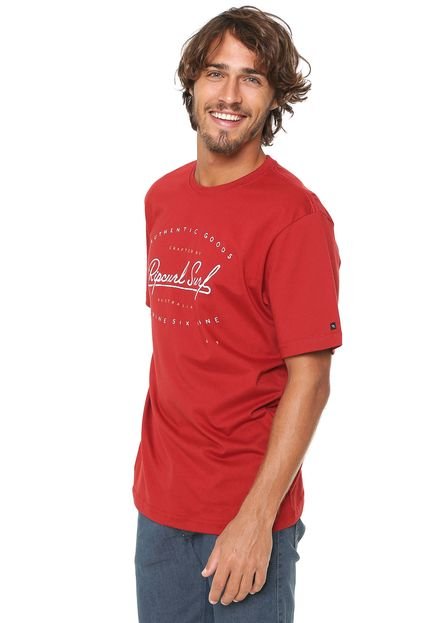 Camiseta Rip Curl Locked In Vermelha - Marca Rip Curl