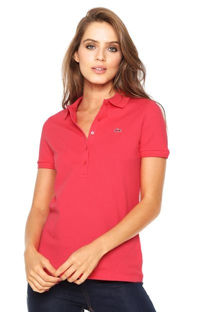 Camisa Polo Lacoste Best Rosa - Marca Lacoste
