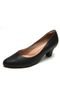 Scarpin Piccadilly Salto Cone Preto - Marca Piccadilly