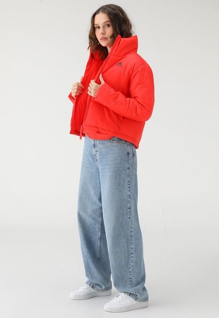 Jaqueta Puffer adidas Sportswear Color Vermelha - Marca adidas Sportswear
