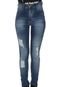 Calça Jeans Biotipo Skinny Destroyed Azul - Marca Biotipo