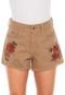 Short Sarja Colcci Mel Bege - Marca Colcci