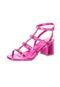 Sandália Damannu Shoes Fiorella Metalizada Pink - Marca Damannu Shoes