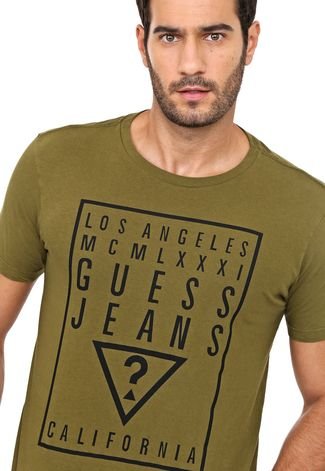 Camiseta Guess California Verde