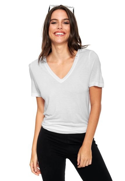 Blusa Hering Color Branca - Marca Hering