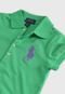 Vestido Polo Ralph Lauren Infantil Polo Verde - Marca Polo Ralph Lauren