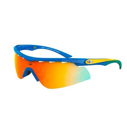 Óculos de Sol Mormaii Athlon 2 Azul e Verde 0044029191 - Marca Mormaii