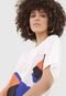 Blusa Maria Valentina Estampada Off-White - Marca Maria Valentina