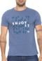Camiseta Mr Kitsch Lettering Azul - Marca MR. KITSCH
