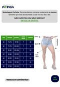 Shorts Jeans Feminino Bordado com Pedrarias. - Marca Patria Brasil