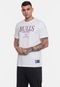 Camiseta NBA Masculina Classic Chicago Bulls Off White - Marca NBA