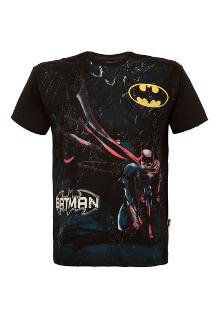 Camiseta Fakini Batman Preta - Marca Fakini