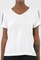 Blusa Cativa Gola V Off-White - Marca Cativa