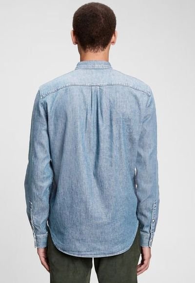 Camisa azul store indigo