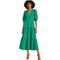 Vestido Forum Amplo P23 Verde Feminino - Marca Forum