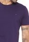 Camiseta Aramis Bordado Roxa - Marca Aramis