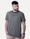 Camiseta John John Regular Rubber Logo Lines Cinza Mescla - Marca John John