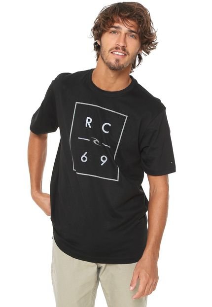 Camiseta Rip Curl Rc 69 Preta - Marca Rip Curl