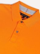 Polo Tommy Hilfiger Masculina Regular Piquet 1985 Laranja Ocre - Marca Tommy Hilfiger