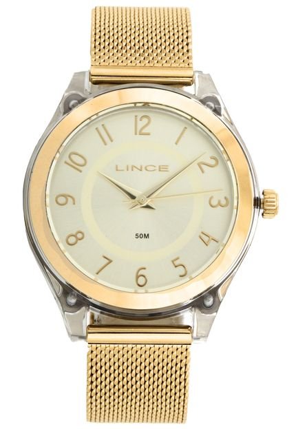 Relógio Lince LRG4432P-C2KX Dourado - Marca Lince