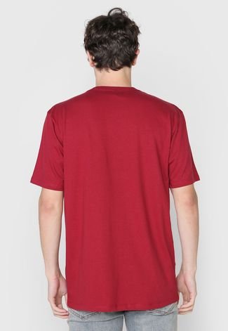 Camiseta Volcom This Close Vermelha