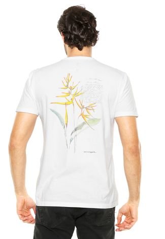 Camiseta Pineapple Bolso Branca