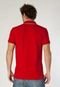 Camisa Polo Faixas Vermelha - Marca Cavalera