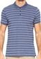 Camisa Polo Aramis Slim Fit Azul - Marca Aramis