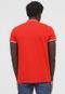Camisa Polo Colcci Reta Frisos Vermelha - Marca Colcci