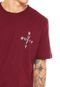 Camiseta Rusty Sleuth Vinho - Marca Rusty