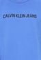 Moletom Fechado Calvin Klein Jeans Logo Azul - Marca Calvin Klein Jeans