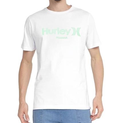 Camiseta Hurley Silk Prainha Masculina Branco - Marca Hurley