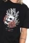 Camiseta ...Lost Deep Sea Skull Preta - Marca ...Lost