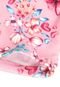 Conjunto 2pçs Carinhoso Curto Menina Floral Rosa - Marca Carinhoso