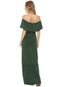 Vestido Planet Girls Longo Babado Verde - Marca Planet Girls