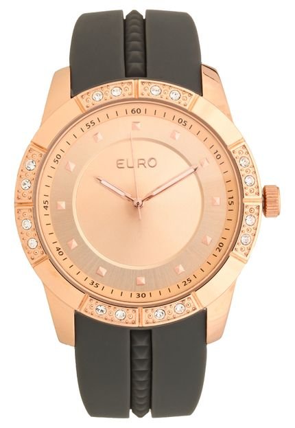 Relógio Euro EU2036YEKA/8T Bronze/Cinza - Marca Euro