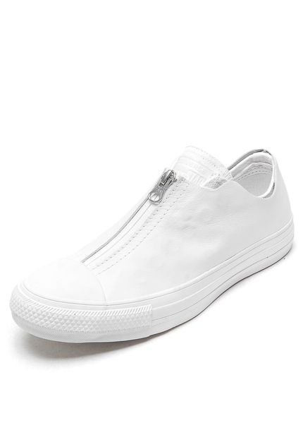 Tênis Couro Converse All Star CT AS Leather Shroud OX Branco - Marca Converse