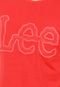Camiseta Lee Logo Vermelha - Marca Lee