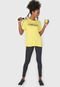 Camiseta Colcci Fitness Fearless Amarela - Marca Colcci Fitness