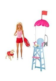 Barbie Entrenadora De Futbol Mattel - Salvavidas Barbie