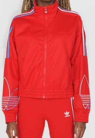 Jaqueta adidas Originals Firebird Tt Vermelha