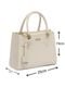 Bolsa Feminina Transversal E Carteira Mine Creme Selten - Marca Selten