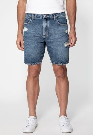 Bermuda Jeans Rasgos Guess