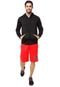 Bermuda Nike Sportswear Club -Exp Swoosh Vermelha - Marca Nike Sportswear