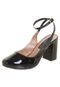 Scarpin Anna Flynn Ballerina Preto - Marca Anna Flynn