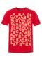 Camiseta Cavalera Neon Vermelha - Marca Cavalera