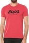 Camiseta Ellus Lettering Vermelha - Marca Ellus